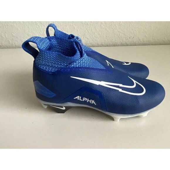 Nike Alpha Menace Elite 3 Flyknit Football Cleats Royal Blue CT6648-414 Men’s 8 - Picture 4 of 11